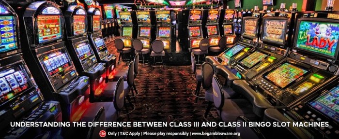 Slot Mesin Class II vs Class III