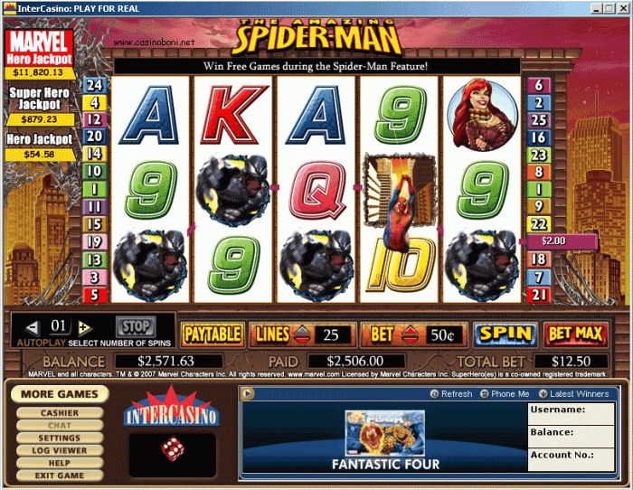 Slot Spiderman