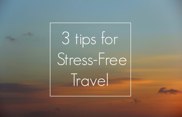 Tips liburan anti-stress